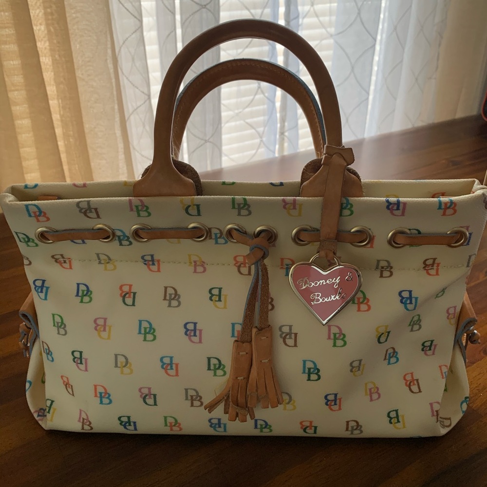 Vintage Dooney & Bourke Monogram Bag